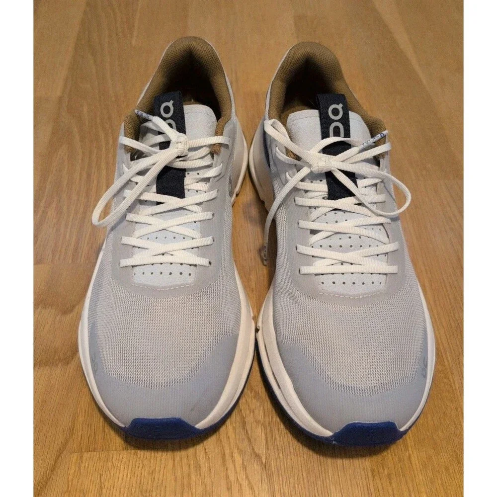 On Cloudnova Form 2 Running Sneaker Shoes Women Silver Heather Size US 8.5 EU 40